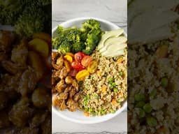 Vegan Sweet and Sour No Shrimp Dinner