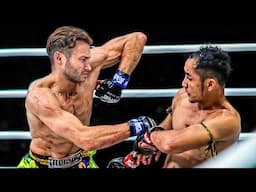 Fighting Muay Thai Black Belts