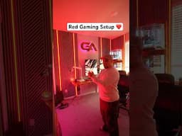 The Most INSANE Red Gaming Setup 🔥