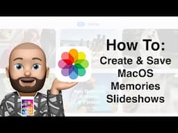 📸 How to Use Memories in macOS Photos | Create & Export Slideshows Easily!