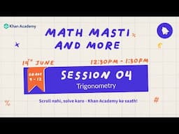 Math Masti and More: Trigonometry - English