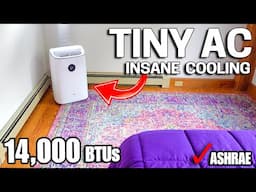 This Tiny Portable AC will Keep Anyone COOL - 14,000 BTU Dreo - Single Hose Trigger Warning!