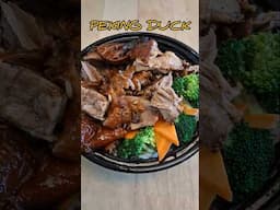 Incredible Peking Duck Rice Bowl! 🔥😋 #chinese #eating #foodie