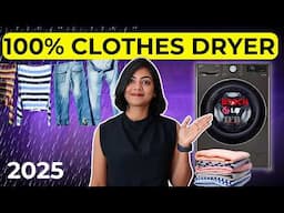 Best Washing Machine with 100% Drying 2025 | Washer Dryer vs Standalone Dryer