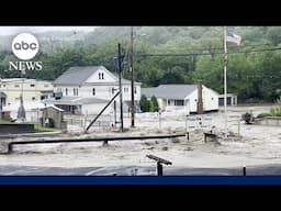 15 million Americans on alert for flash flooding in Mid-Atlantic