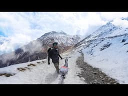 A solo Indian in Nepal Himalayas🇳🇵 | Annapurna Circuit Bikepacking | EPI-2