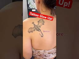 From tattoo regret to tattoo you’d get —see this tattoo cover-up transformation! #dailyink