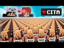 Los aldeanos no quieren que tenga una cita con Jenny en Minecraft y ahora entiendo por qué!