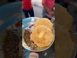 Chole bhature khane wale ye dekho 💯🙌 #ytshorts #streetfood #food #indianfood #shorts