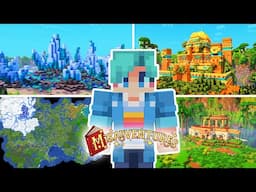 Around the WORLD in 1 Episode! - Minecraft Misadventures SMP - Ep 7