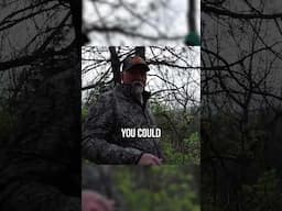 The sketchiest access to a stand location that we've ever seen! #whitetail #deerhunting #deer #WHTL