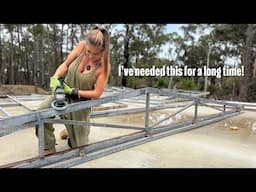 I'm building a SECOND structure next to my container house!