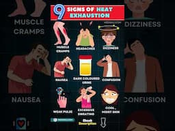 9 Signs of Heat Exhaustion You Can’t Ignore 🔥Protect Yourself This Summer