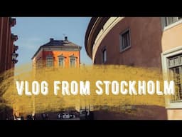 January vlog - guided tours in Stockholm, views of the Old town, plans for this channel