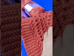 01 Como tejer el cuello N° 16 multiusos UNISEX a #crochet  en punto panal de abeja  paso a paso