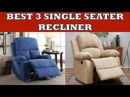 Best Recliner Sofa Chair in India 2024 ⚡ Best Recliners for Sleeping ⚡ Recliners for Back Pain