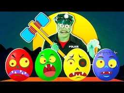Zombie Surprise Eggs Kids Songs + MORE | Kids Songs And Nursery Rhymes | DoReMi Kids Songs