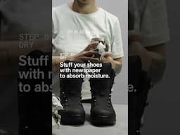 How to clean your hiking shoezzz 👟