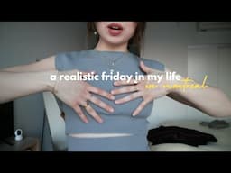 a *realistic* Friday in my life | haircut + living alone + styling Linjer jewelry