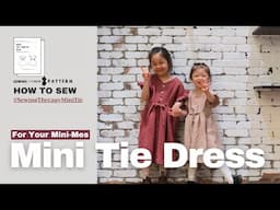 Mini Tie Dress for Your Mini-Mes — Sew Something Adorable for Your Favourite Little People