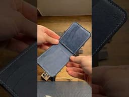 Making “Stash” wallet - semi-Shell Cordovan💳💵