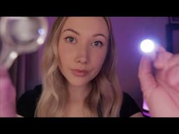 ASMR Face Exam + Skincare Treatment 🫧🌸 | Gentle Face Touching, Massage & Glove Sounds