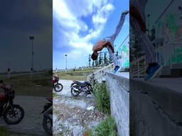 Backflip combo with beautiful view @RAVINDRASRana44