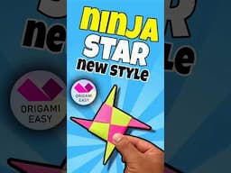Paper Ninja star #Ninjastar #paper_ninjastar #easy_craft_ideas #ninja #ninja_status