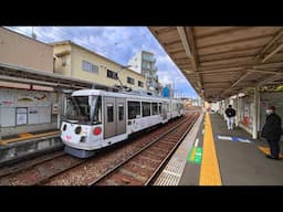 Live Tokyo Morning Walk - Setagaya Line Train Line Walk