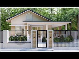 Small House Design | 6 x 9m with 2Bedrooms (Comfortable living)
