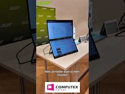 Acer Dual Screen Portable Monitors | #Computex2025
