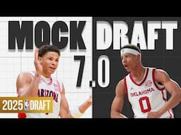 2025 NBA Mock Draft 7.0 | The First Round W/ TRADES