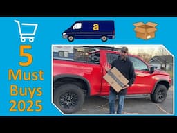 First 5 Amazon Buys For Your Truck In 2025
