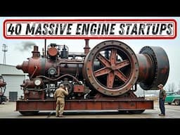 40 RARE OLD ENGINE STARTUP SOUNDS That Will SHOCK Your Ears!