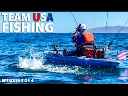 Extreme Offshore Kayak Fishing Tournament - USA vs Mexico (Catch & Cook Mahi Ceviche)
