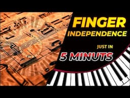 Boost Your Piano Finger Flexibility in Just 5 Minutes | Beginner Friendly