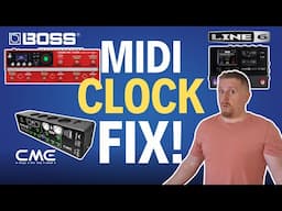 BOSS RC-600: MIDI Clock FIX with the CME Pro H4MIDI