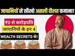 ₹0 से करोड़पति बनने का जापानी तरीका | 4 Japanese Secrets to Building Wealth | Invest Right