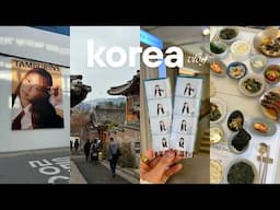 Korea Vlog | first time in seoul, local eats, cafes, shopping, color analysis