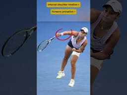 Great servers effectively execute the long axis rotation #tennisserve