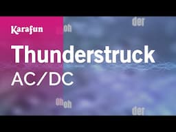 Thunderstruck - AC/DC | Karaoke Version | KaraFun