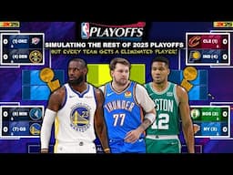 I Gave Every Team Remaing In The Playoffs an Eliminated Player! (NBA2K25 Simulation)
