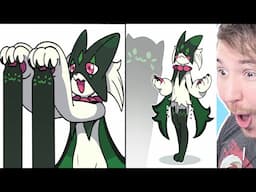 MEOWSCARADA EVOLVING TO WEAR CUTE SOCKS - Pokemon Memes