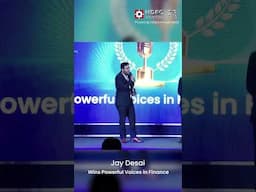 Jay Desai Honoured as a Powerful Voice in Finance | HDFC Securities Turns 25