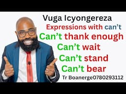 L537: Ushaka Kuvuga ICYONGEREZA VUBA, Menya izi mvugo zikoreshwa mu kuvuga Icyongereza
