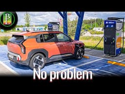 Driving 600 km in the Kia EV3 (81kWh) - Long Distance Test