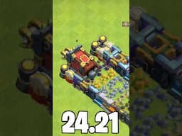 Which Siege Machine is Fastest?  #clashofclans
