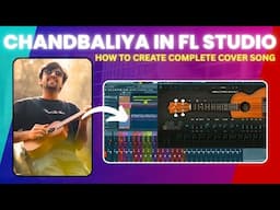 ChaandBaliyaan | Creating Ukulele + Guitar Cover in FL Studio | Ample Ukulele