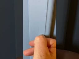 Scratch test on painted wood cabinets #diy