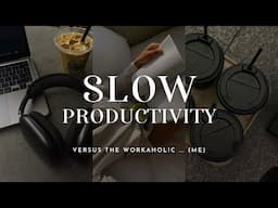 SLOW PRODUCTIVITY | is this the antidote to chronic burnout and workaholism?